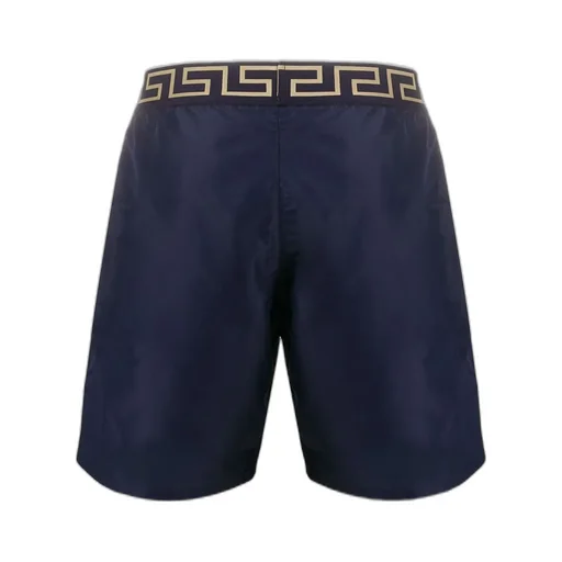 Greca Waistband Swim Shorts