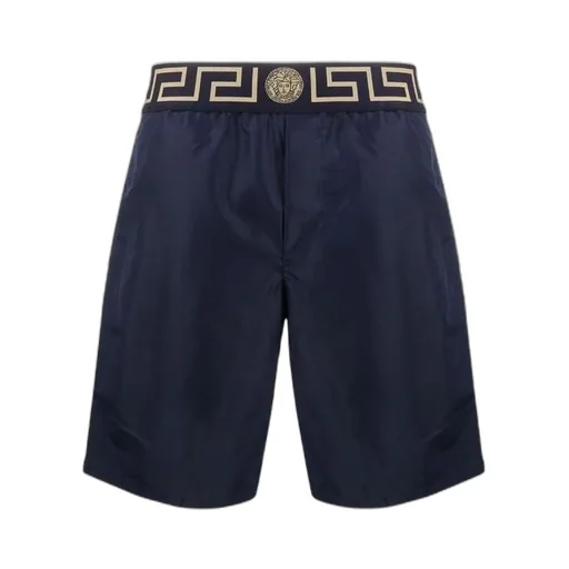 Greca Waistband Swim Shorts