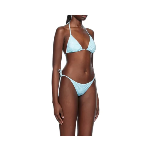 Baroque Printed Bikini Top