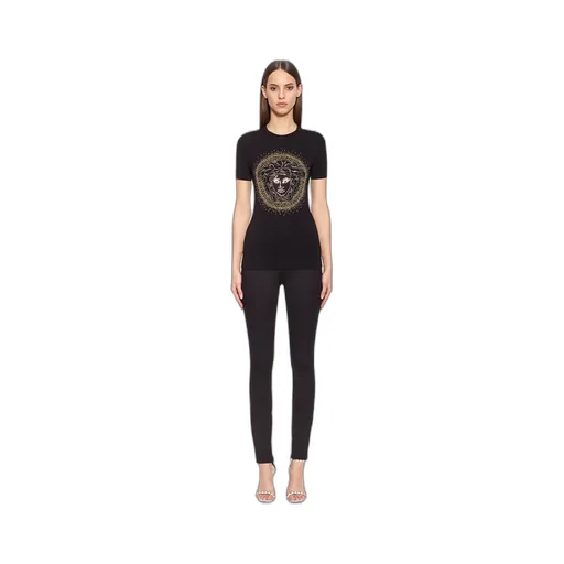 Medusa Head Studded T-Shirt