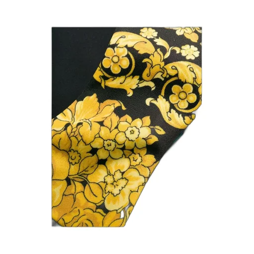 Graphic Printed Side-Tied Bikini Bottoms