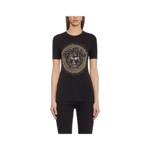 Medusa Head Studded T-Shirt