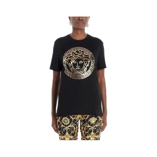 Medusa Motif Detail T-Shirt