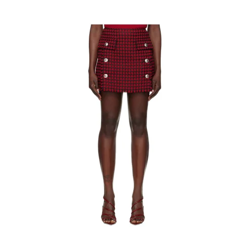 Checked Mini Skirt