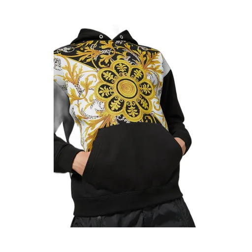 Oversized Barocco Hooded Sweatshirt