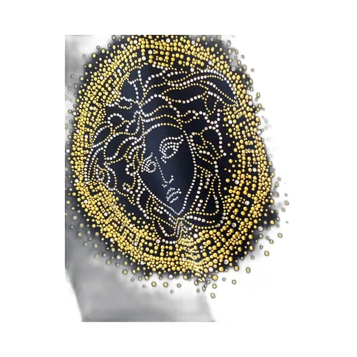 Medusa Head Studded T-Shirt