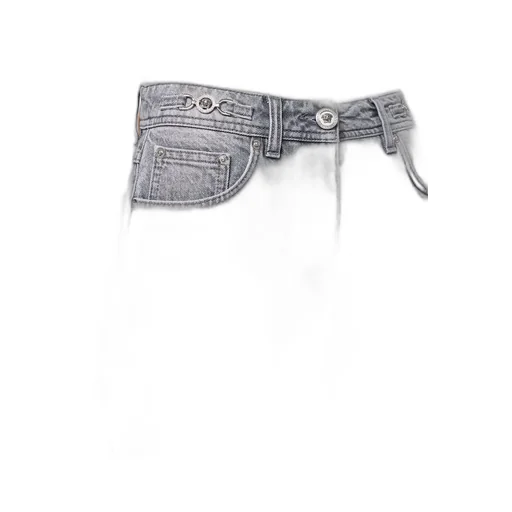 High-Waist Straight-Leg Jeans
