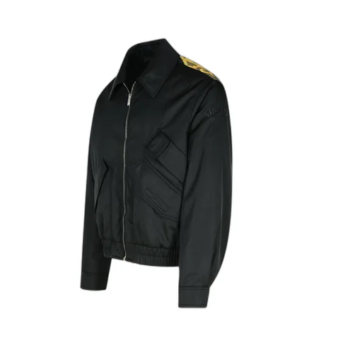 Long-Sleeved Zipped Jacket
