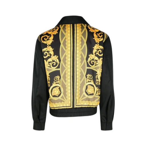 Long-Sleeved Zipped Jacket
