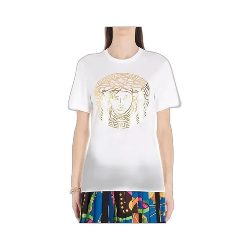 Medusa Motif Detail T-Shirt