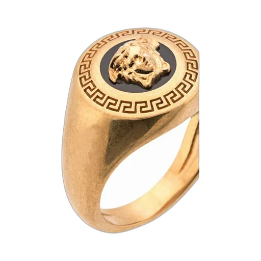 Medusa Greca Ring