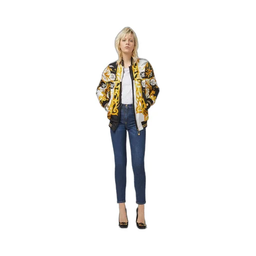 Acanthus Print Bomber Jacket