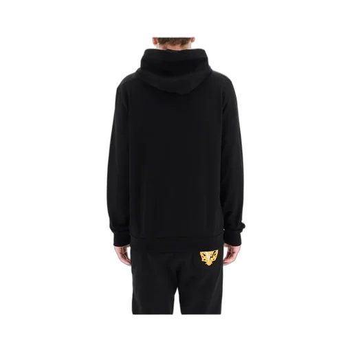 Medusa Print Detail Zip-Up Hoodie