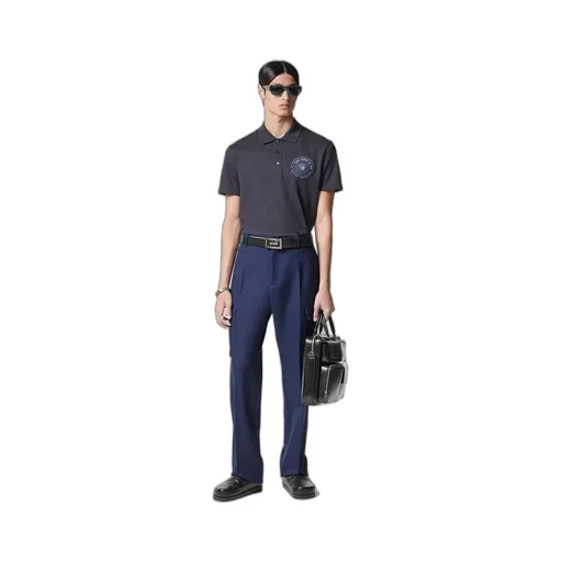 Short-Sleeved Polo Shirt