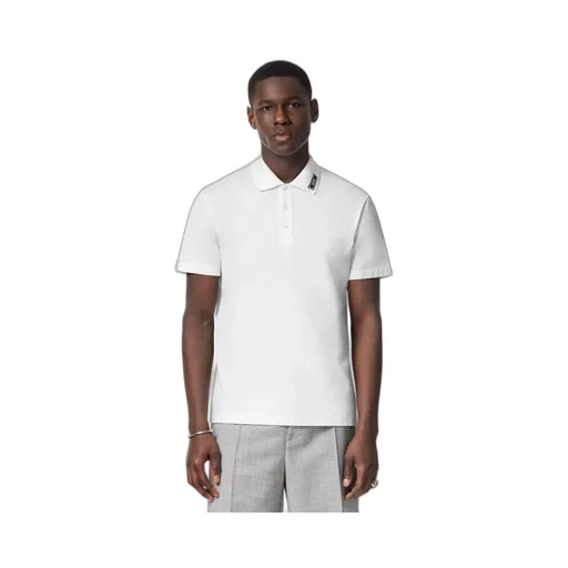 Logo Patch Short-Sleeved Polo Shirt