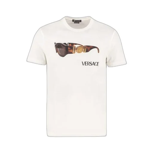 Logo Sunglasses Print T-Shirt