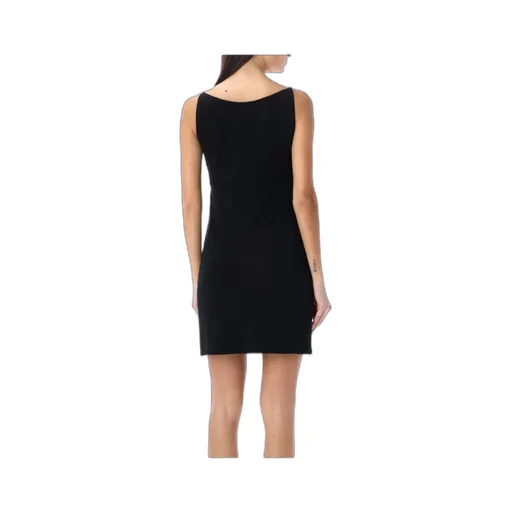 Draped Coin-Detailed Mini Dress