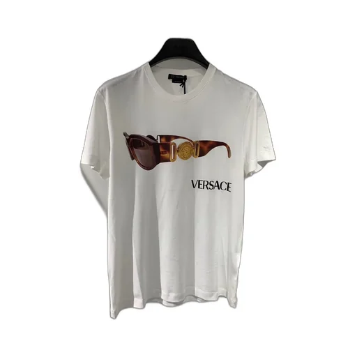 Logo Sunglasses Print T-Shirt