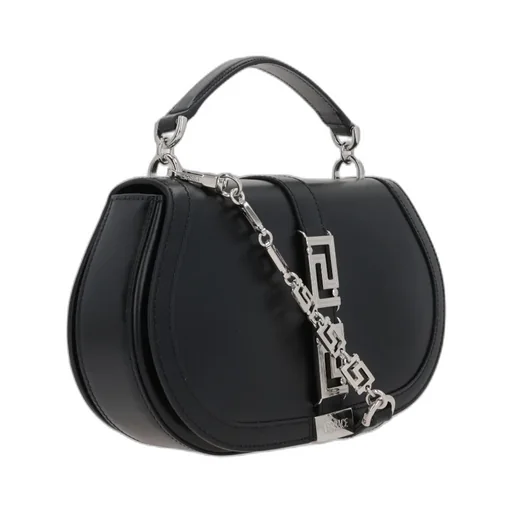 Logo Plaque Shoulder Bag
