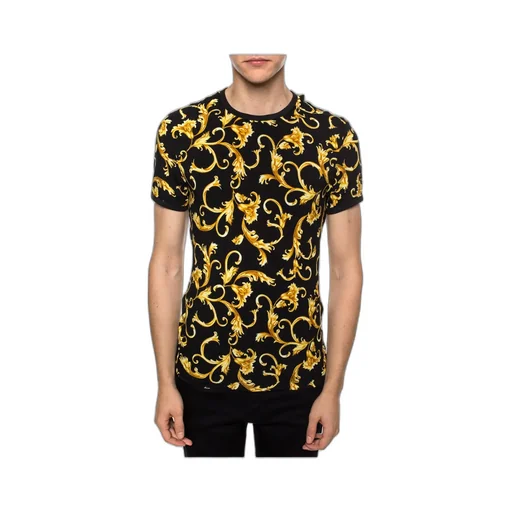 Printed Round Collar T-Shirt