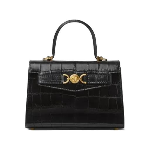 Medusa 95 Embossed Small Handbag