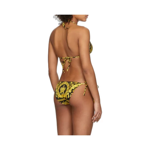 Baroque Printed Triangle Bikini Top