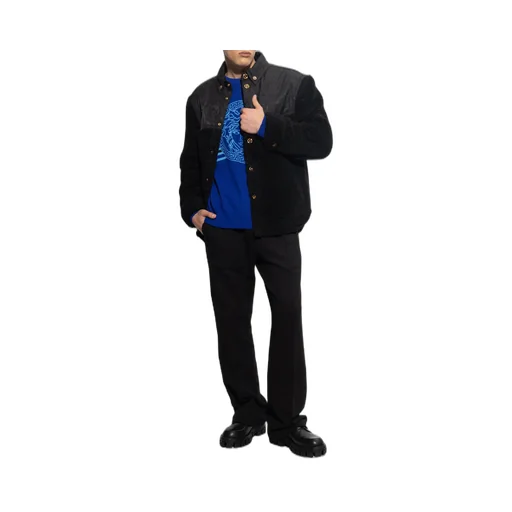 Panelled Button-Up Jacket