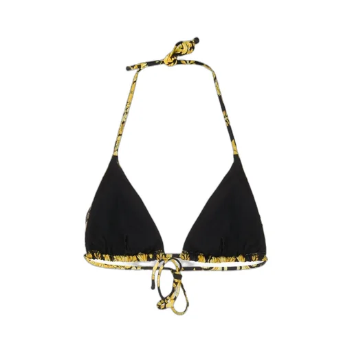 Baroque Printed Triangle Bikini Top