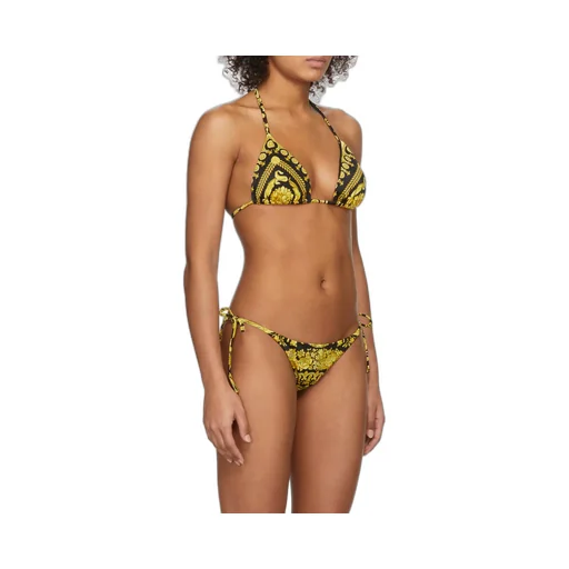 Baroque Printed Triangle Bikini Top