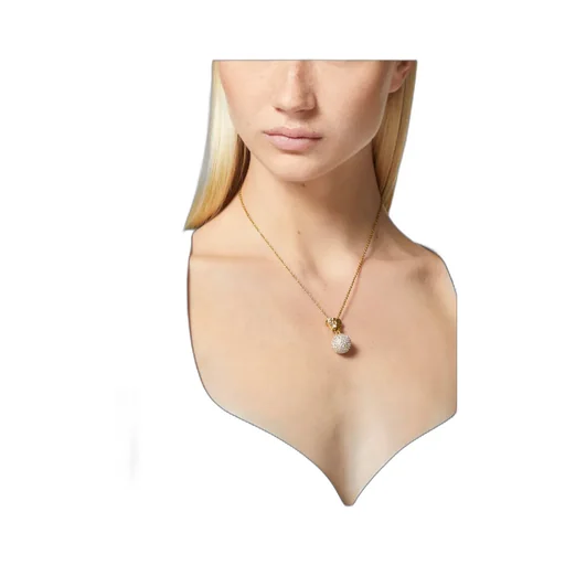 Medusa Pendant Embellished Necklace