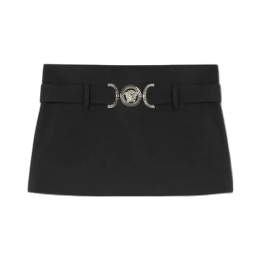 Medusa Plaque Mini Skirt