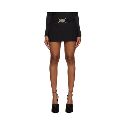 Medusa Plaque Mini Skirt