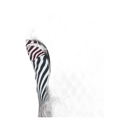 Color Plaid Baroque Printed Dress