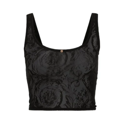 Medusa Head Floral-Lace Top