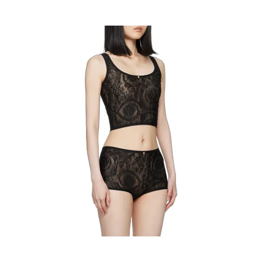 Medusa Head Floral-Lace Top