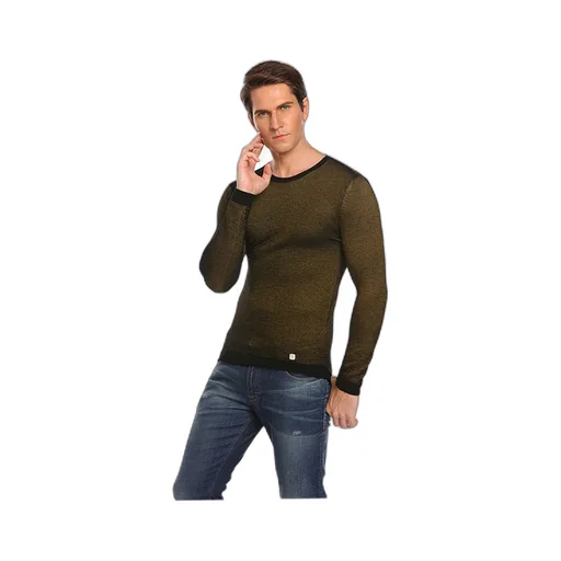 Striped Slim Pullover