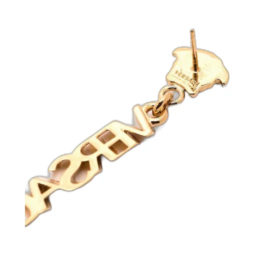 Medusa Head Motif Earrings