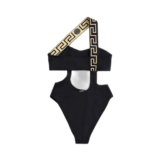 Cut-Out Grecca Detail Swimsuit