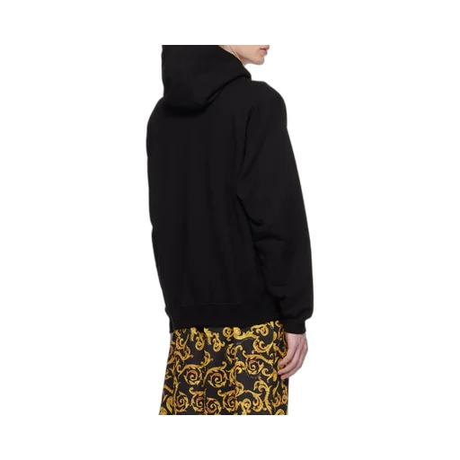 Medusa Head Detailed Drawstring Hoodie