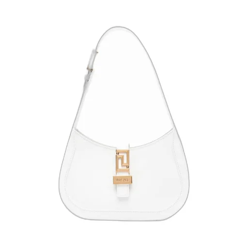 Greca Goddess Logo Plaque Small Shoulder Bag