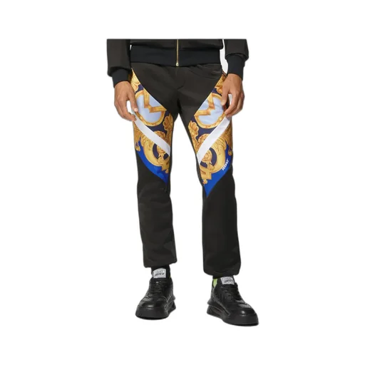 Baroque Printed Panelled Joggers