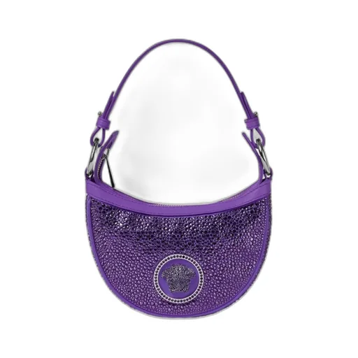 Versace Medusa-Motif Embellished Tote Bag