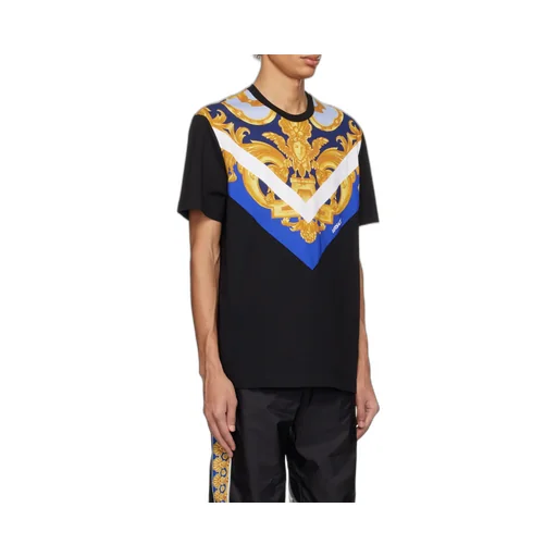 Medusa-Print Detail T-Shirt