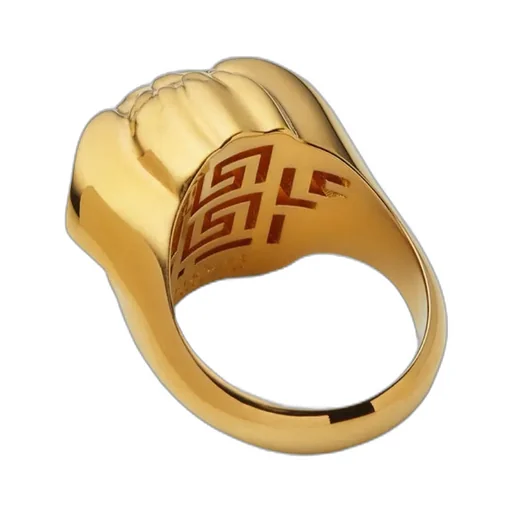 Medusa Head Ring