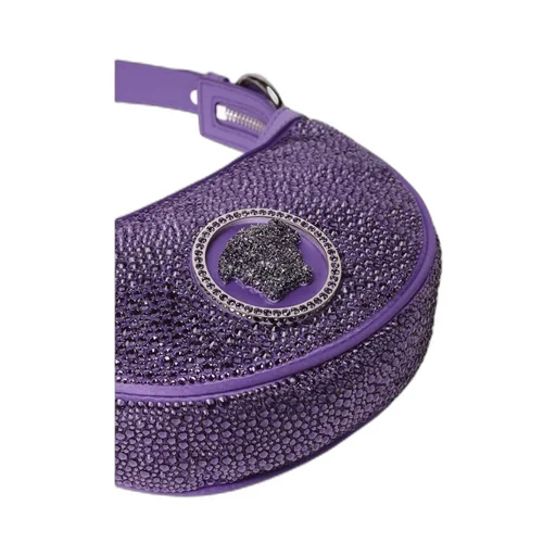 Versace Medusa-Motif Embellished Tote Bag