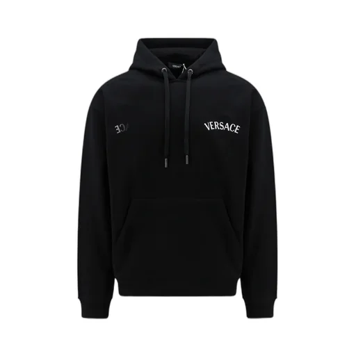 Milano Stamp-Embroidered Drawstring Hoodie