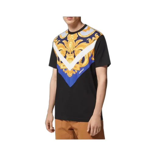 Medusa-Print Detail T-Shirt