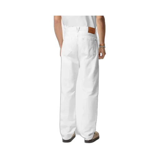 Logo-Patch Straight-Leg Jeans