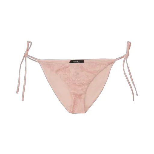 Barocco Printed Tie Detailed Bikini Bottoms