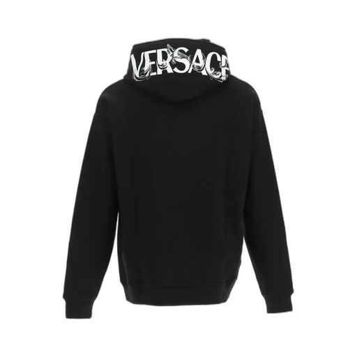 Logo-Print Zip-Fastening Hoodie